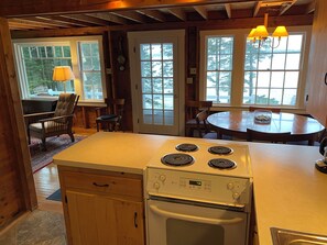 Microwave, oven, stovetop