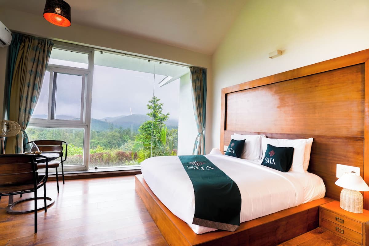 1 chambre, literie de qualité supérieure, minibar, bureau