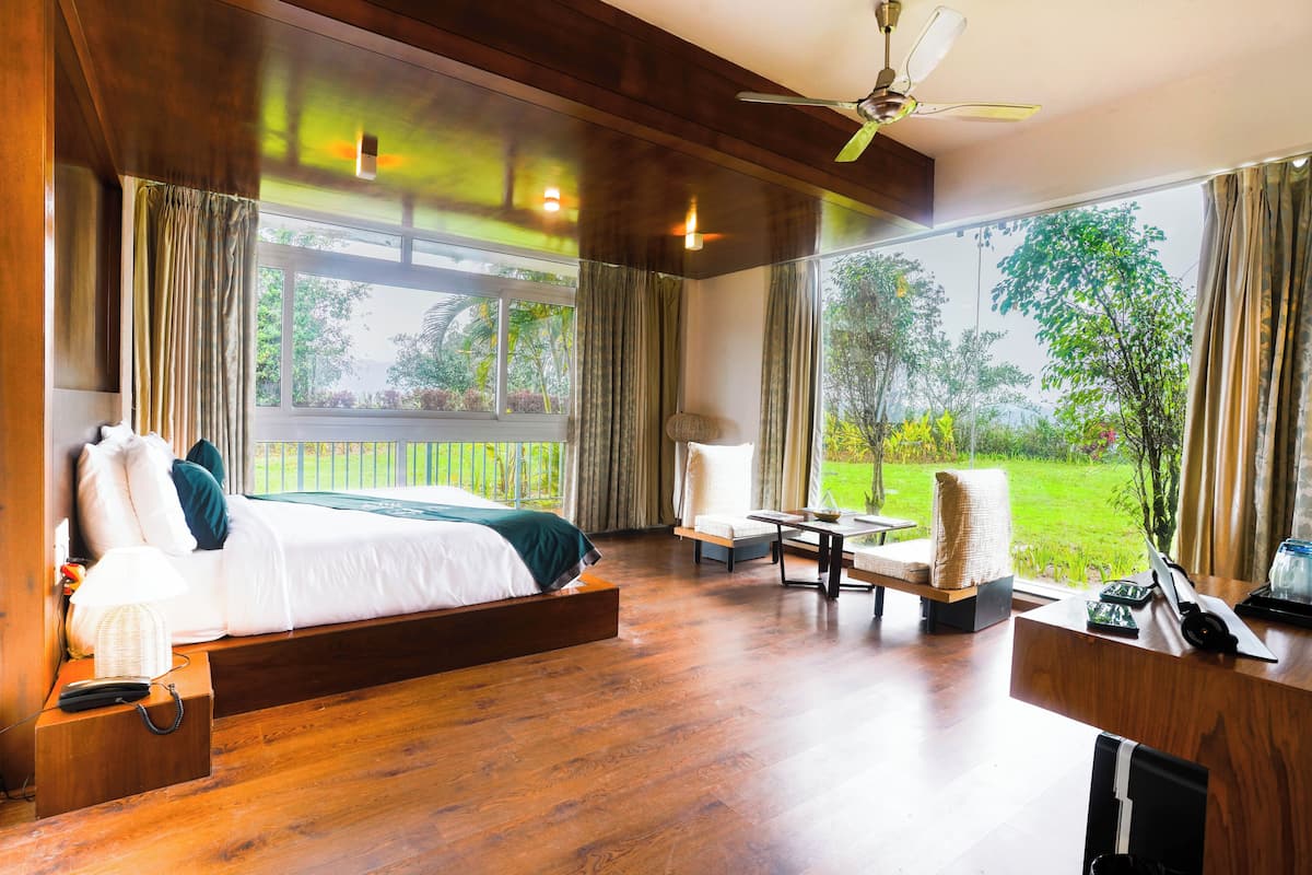1 chambre, literie de qualité supérieure, minibar, bureau
