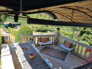 Terrace/patio - Clame country house (La Tour-d'Aigues)
