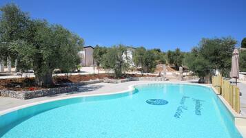 Seasonal outdoor pool