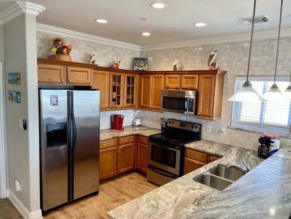 Condo, 4 Bedrooms | Private kitchen - Beachgate Condo Suites And Hotel 341+342 4 Bedroom Condo (Port Aransas)