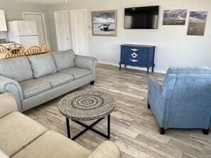 Condo, 2 Bedrooms | Living area - Beachgate Condo Suites And Hotel 217+219 2 Bedroom Condo (Port Aransas)
