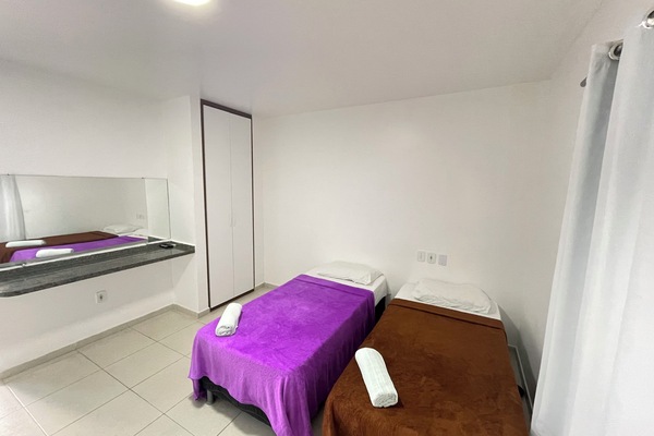 Quarto, 2 camas de solteiro | Wi-Fi de cortesia