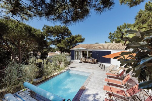Villa La Canopée - Ile d'Oléron - Chaucre - 8 pers - swimming pool