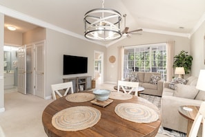 Condo, 2 Bedrooms | Living area | Smart TV