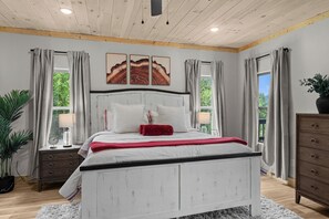 4 bedrooms, iron/ironing board, free WiFi, bed sheets - Brand-New Cabin, Private Pool, Hot Tub, Firepit, Game Room & Free Tickets (Sevierville)