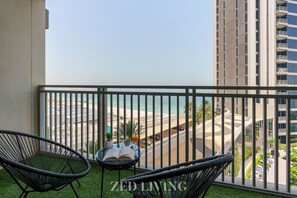 Departamento Deluxe, vista al mar | Balcón