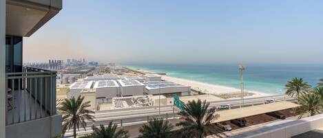Deluxe Apartment, Sea View | Balcony view