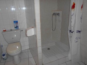 ヘアドライヤー、石鹸、トイレットペーパー