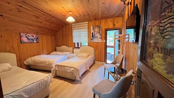 3 chambres, fer et planche Ă repasser, Wi-Fi, draps fournis