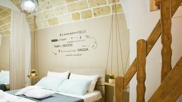 1 camera, ferro/asse da stiro, lenzuola