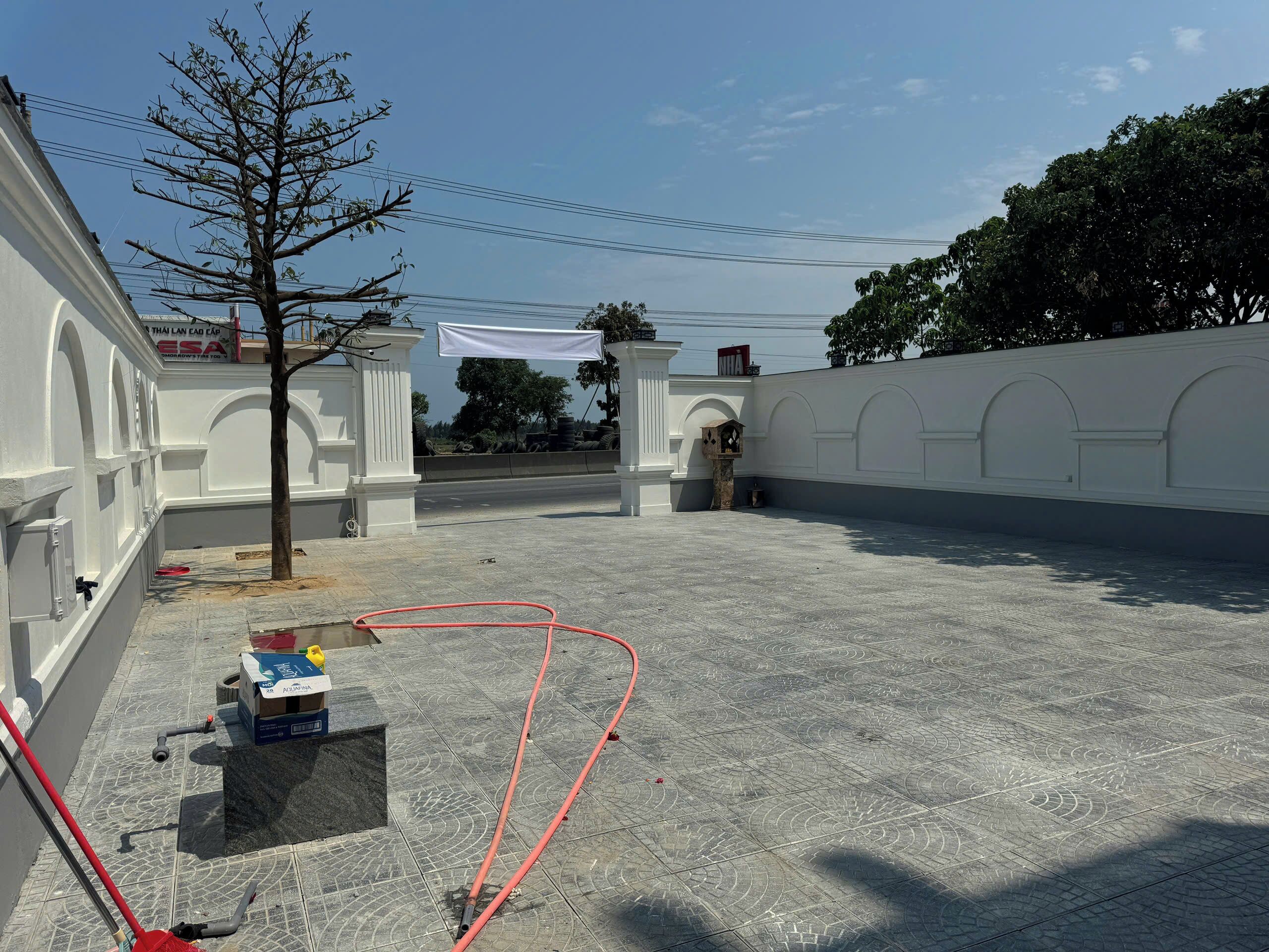 Fassade der Unterkunft