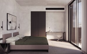 2 bedrooms, minibar, in-room safe, desk