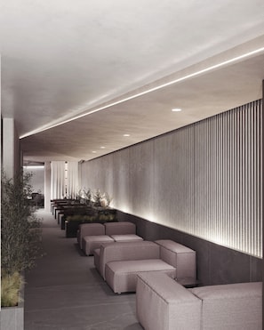 Lobby sitting area