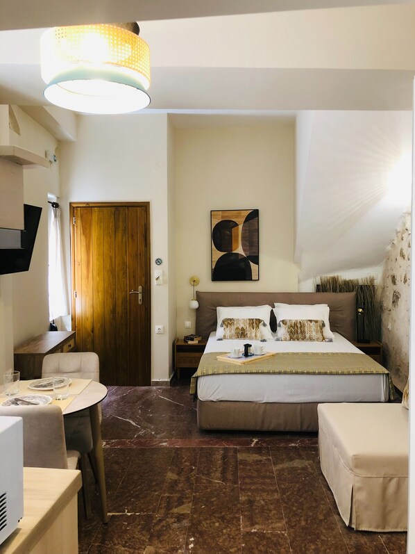 1 Schlafzimmer, Reisekinderbett, kostenloses WLAN, Bettwäsche