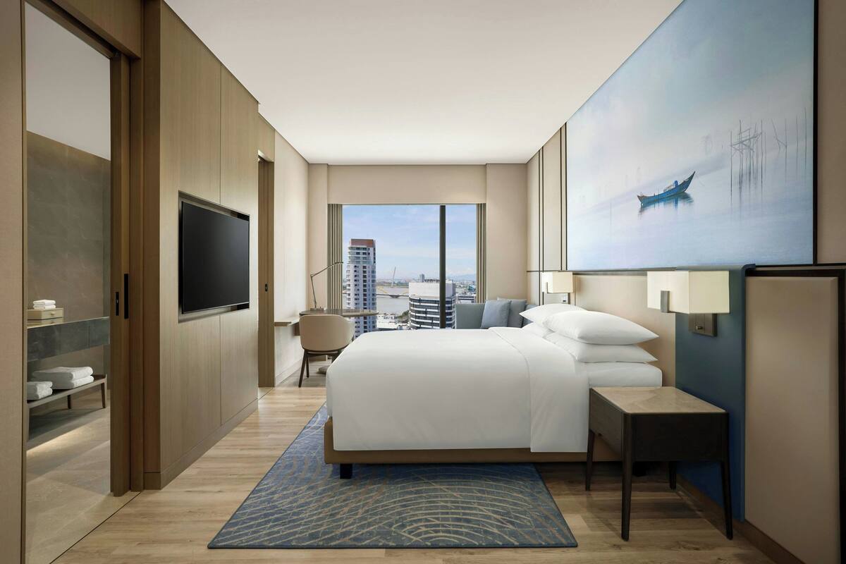 Premium Room, 1 King Bed, Non Smoking, City View | View from room