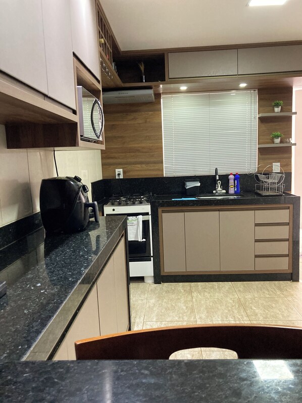 Microwave, oven, stovetop