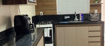 Complete and comfortable house for family.