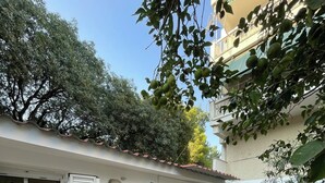 Outdoor dining - Studio next to the Beach (Vouliagmeni)