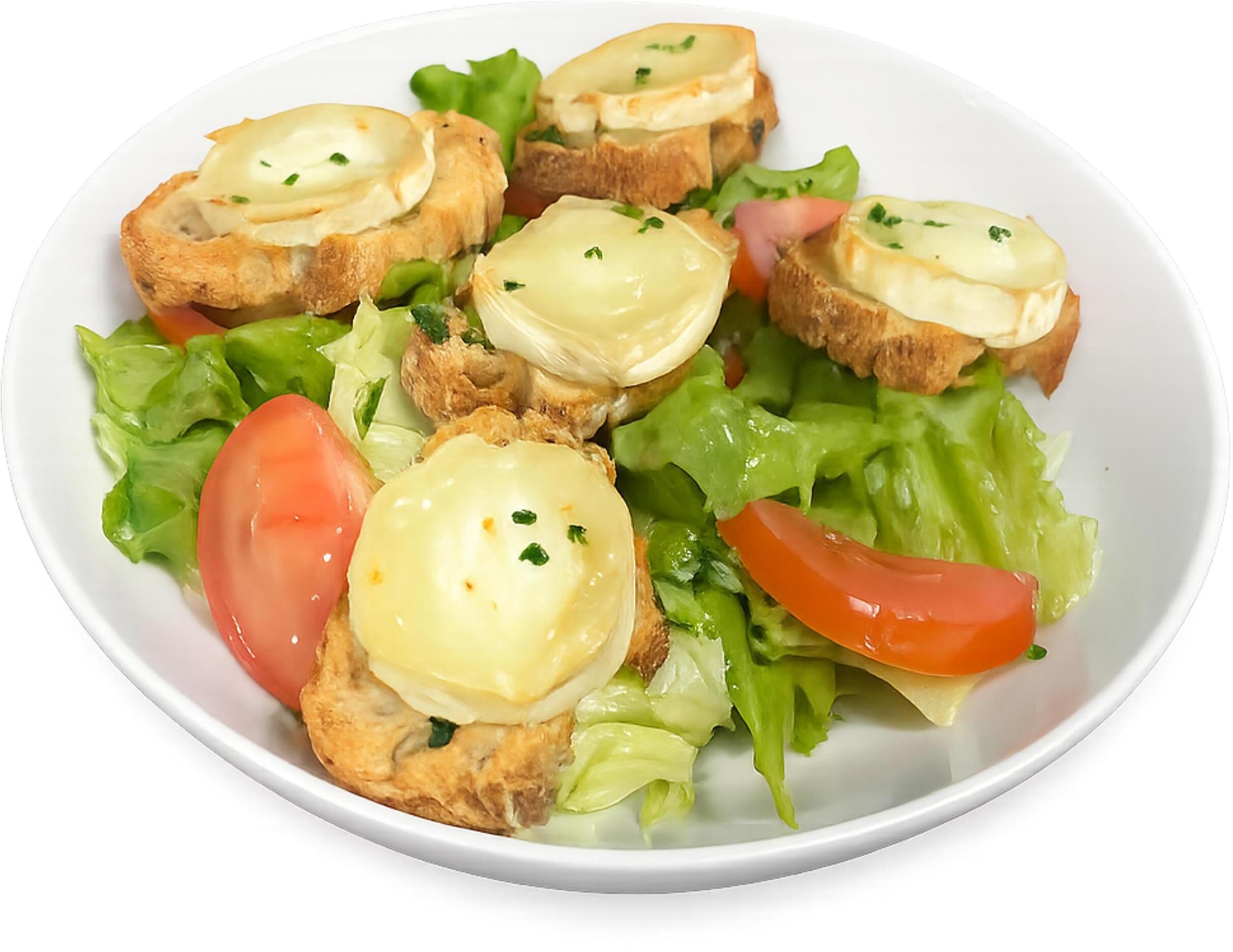 Un plato de comida con tostadas y huevos.