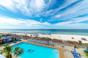 Pool - Sea Breeze @ Regency Towers DIRECTLY ON THE BEACH! (Panama City Beach)