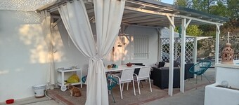 VILLA NEAR SEA AND MOUNTAINS IN TYPICAL VILLAGE