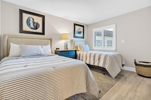 2 quartos, Wi-Fi de cortesia, roupa de cama
