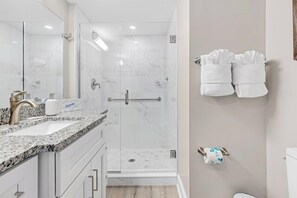 Dusche, Handtücher