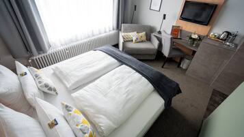 Classic-Doppelzimmer | Schreibtisch, Bügeleisen/Bügelbrett, kostenloses WLAN