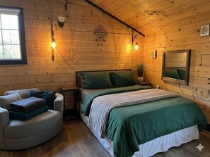 1 bedroom, desk, WiFi, bed sheets