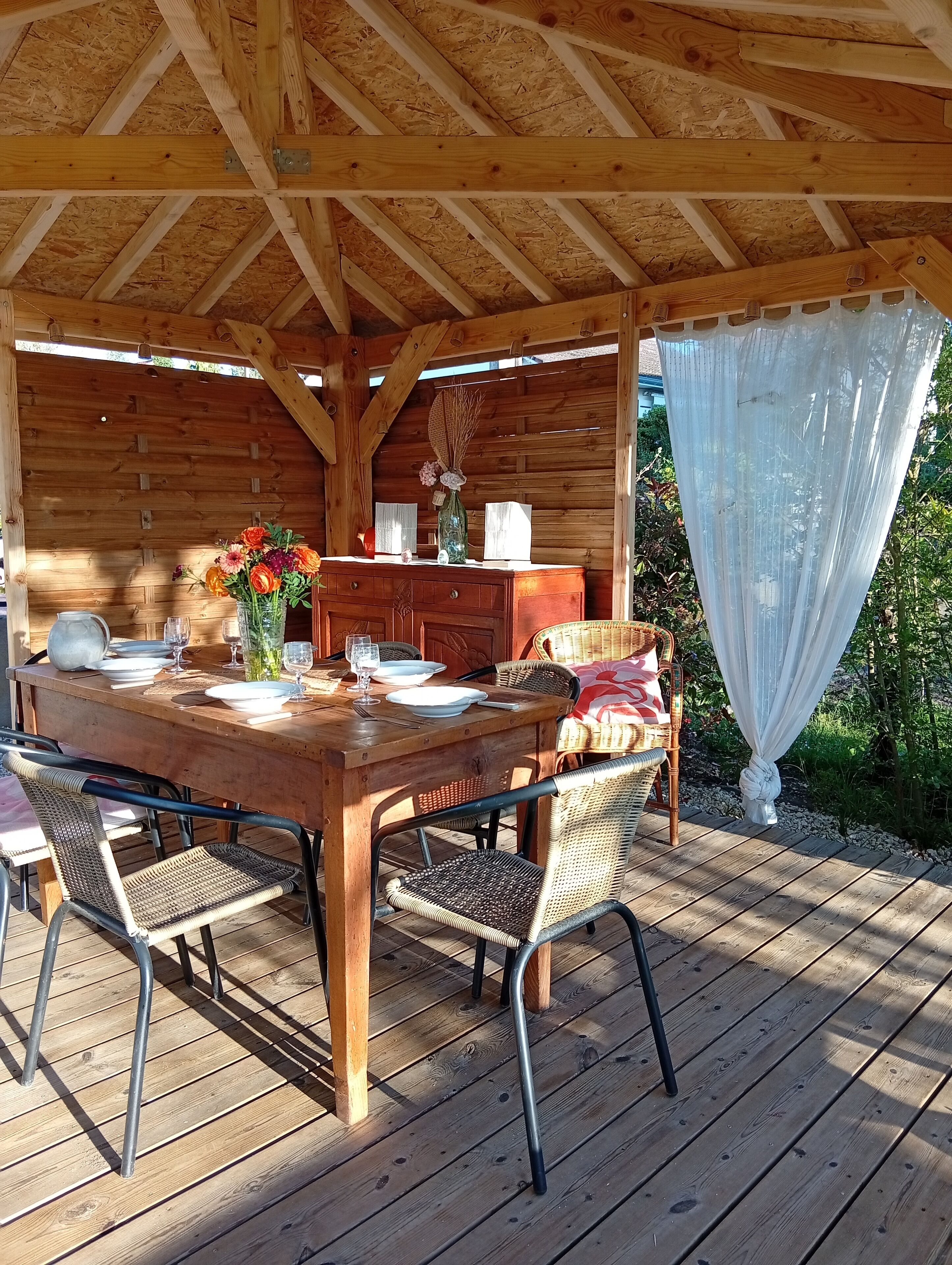 Restauration en plein air