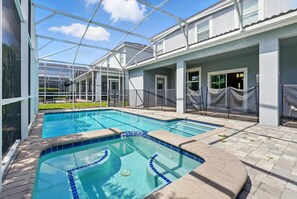 Beheizter Pool