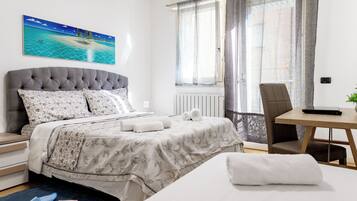 2 camere, insonorizzazione, Wi-Fi gratuito, lenzuola