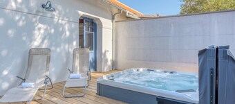 Villa Les Bains de Mer avec spa