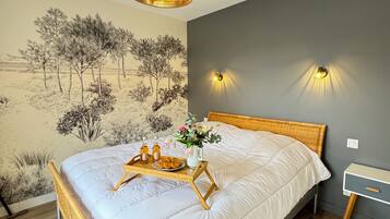 2 Schlafzimmer, BĂŒgeleisen/BĂŒgelbrett, Reisekinderbett, WLAN