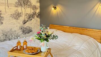 2 chambres, fer et planche à repasser, lit parapluie, Wi-Fi