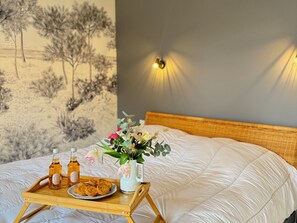 2 chambres, fer et planche à repasser, lit parapluie, Wi-Fi