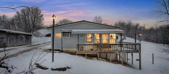 8700 Wood Rd, Chesterhill, OH - Massive 5 Bedroom Home with Outdoor Grill and Fire Pit