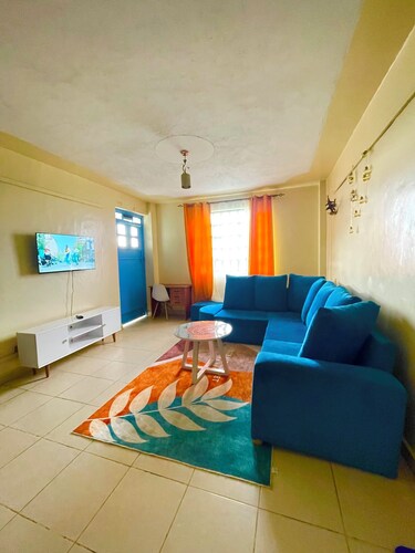 One bedroom in Thika town with a view of river chania and pineapple plantation