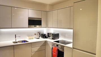 Microwave, oven, dishwasher