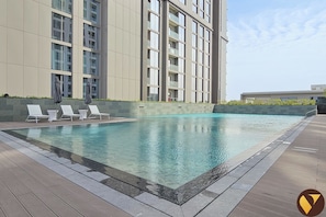 Outdoor pool - Brand New with Relaxing Pool & Kids Area (Dubai)