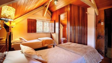 家庭小木屋 | 2 間睡房、免費 Wi-Fi、床單