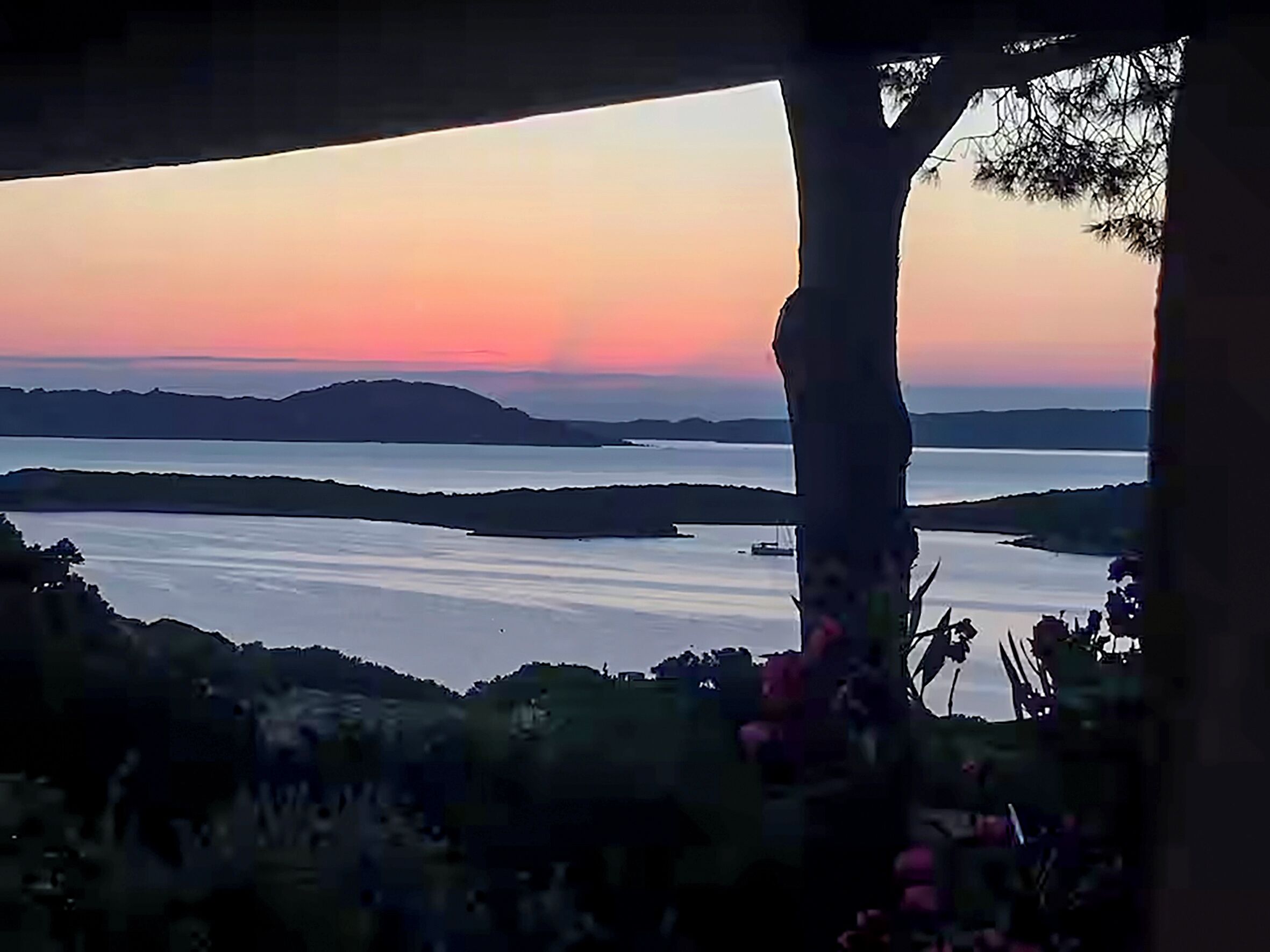 Vue depuis l’hébergement