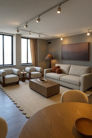 TV - Modern Living: 1-BR Near XLCenter|ConventionCenter (Hartford)