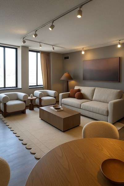 Modern Living: 1-BR Near XLCenter|ConventionCenter