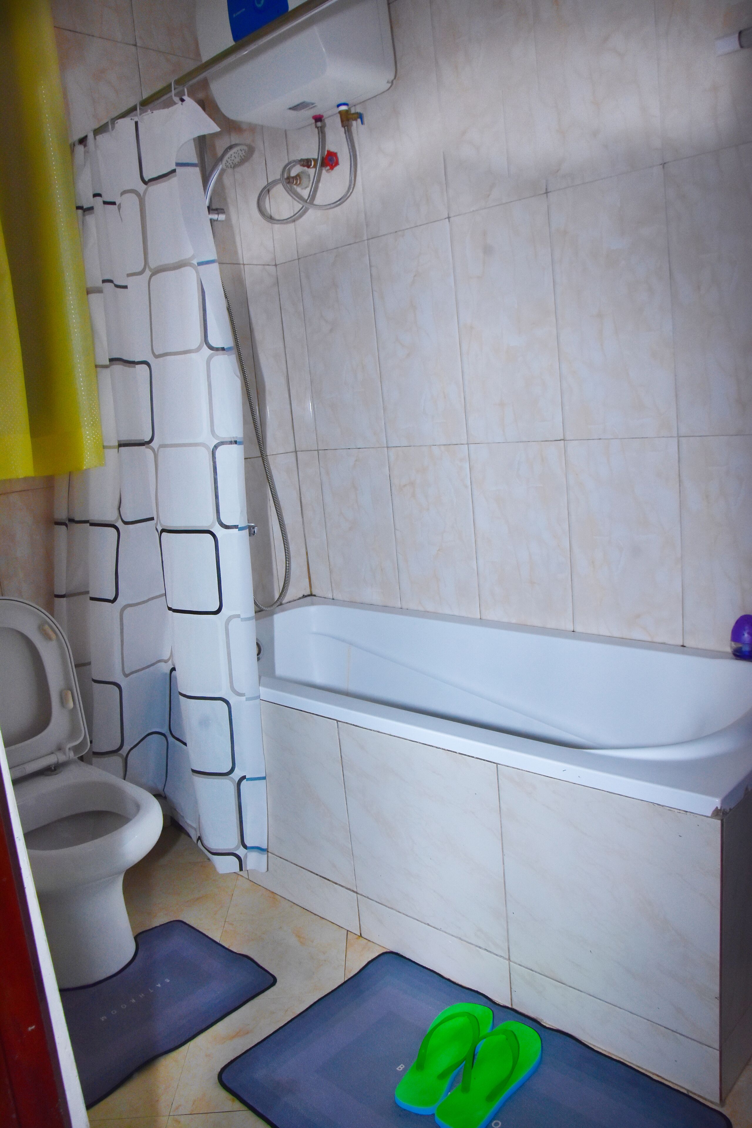 Handdoeken, zeep, toiletpapier