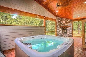 Bubbelpool inomhus