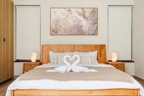 Vila standard | 2 quartos, cofres nos quartos, Wi-Fi de cortesia, roupa de cama