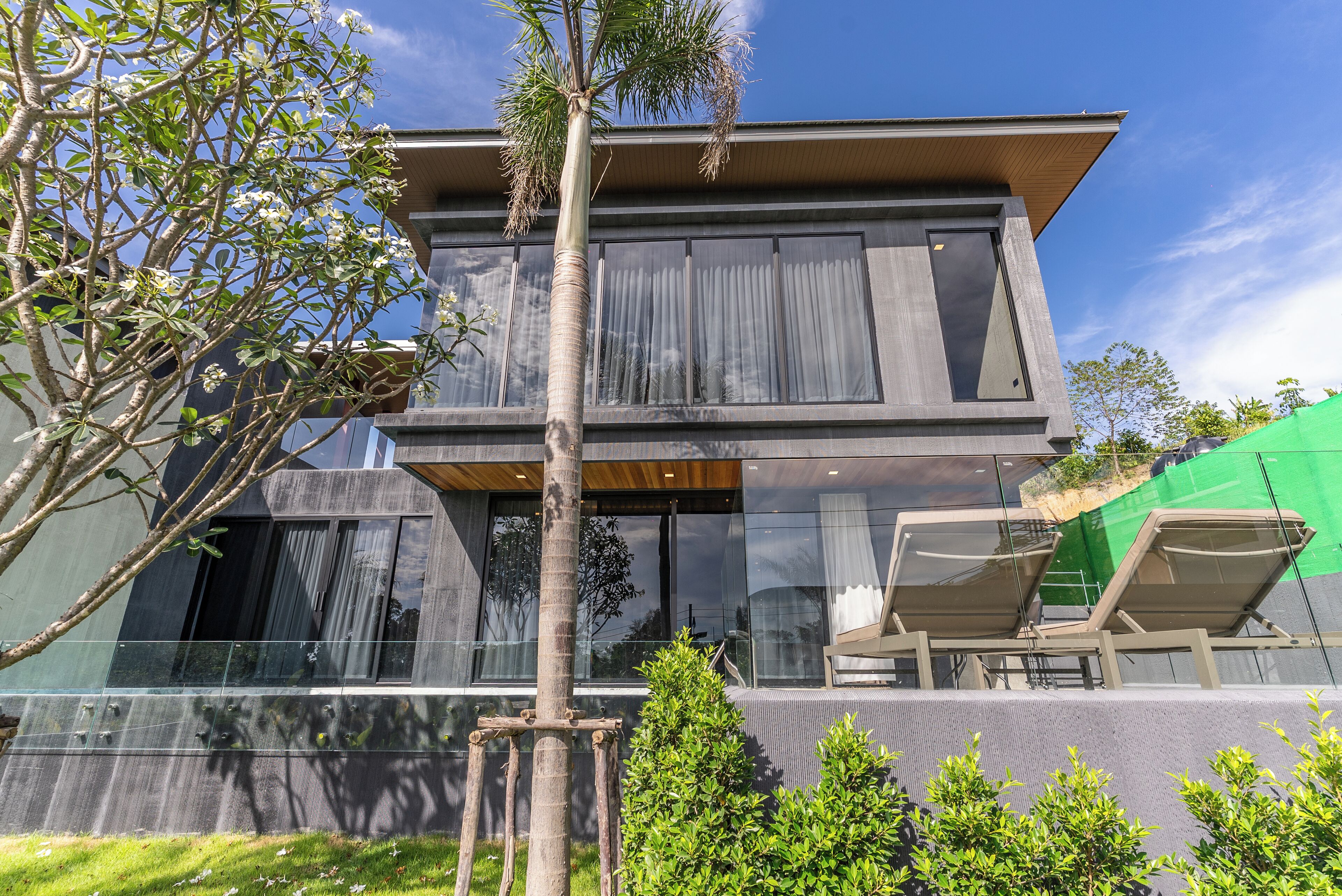 Façade de l’hébergement